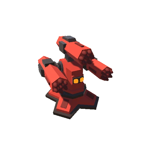 Rocket Pod v3 - Soft Red